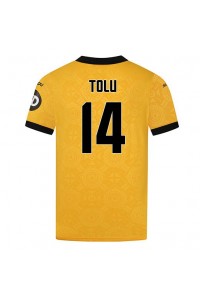 Fotbalové Dres Wolves Tolu Arokodare #14 Domácí Oblečení 2025-26 Krátký Rukáv